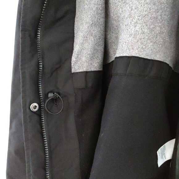 Abercrombie Women's Black All Weather Jacket - Size M - Picture 7 of 8